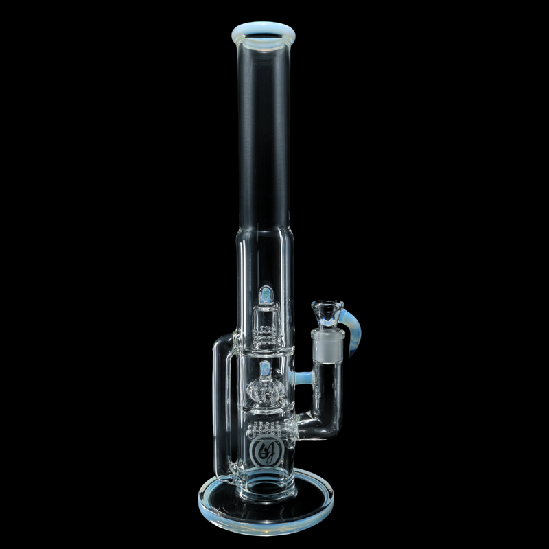 OJ Flame Peyote Perc Tube - Ghost