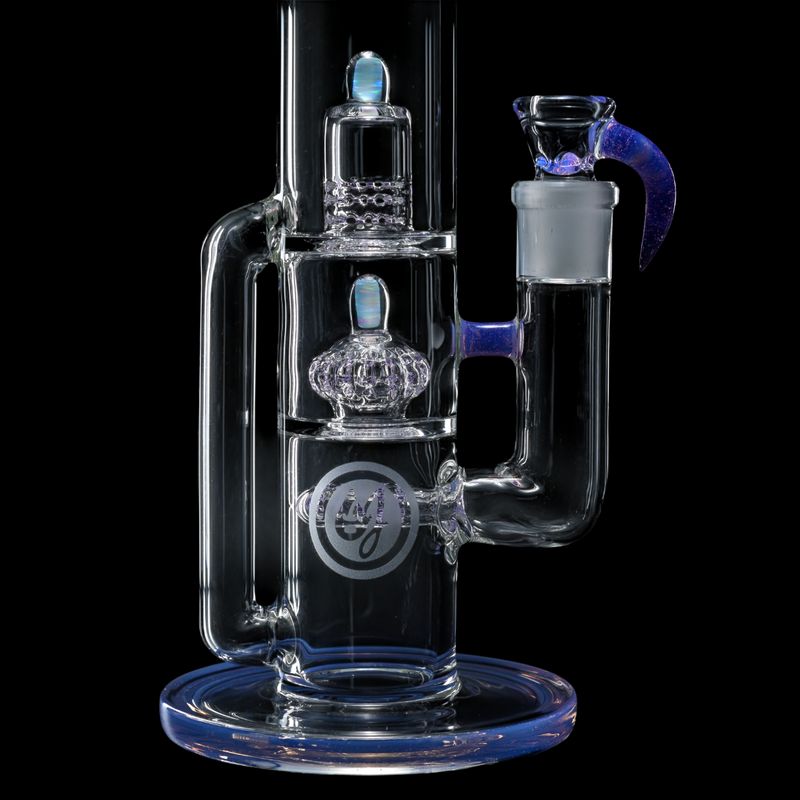 OJ Flame Peyote Perc Tube - Pink Slyme