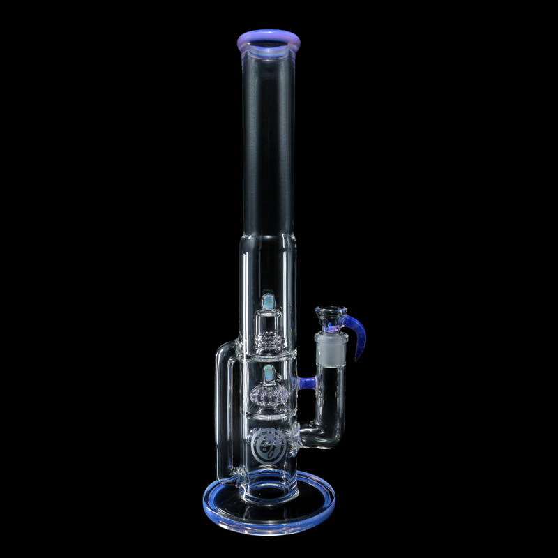 OJ Flame Peyote Perc Tube - Pink Slyme