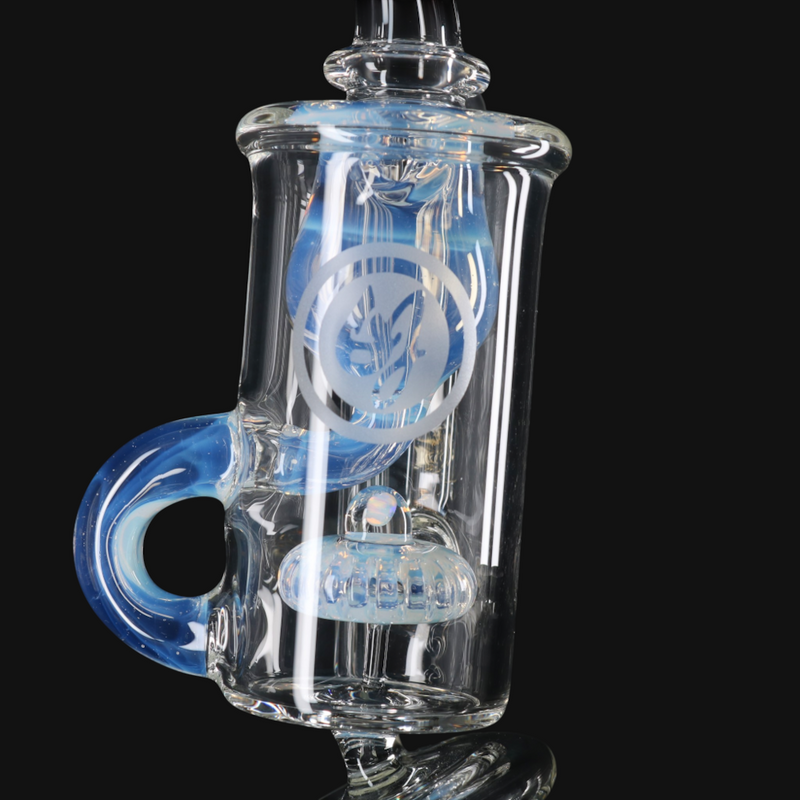 OJ Flame Puffco Peak Incycler Top - Ghost
