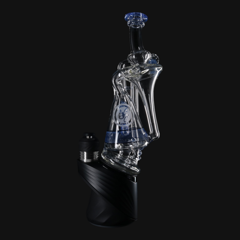 OJ Flame Puffco Peak Beaker Recycler - Blue