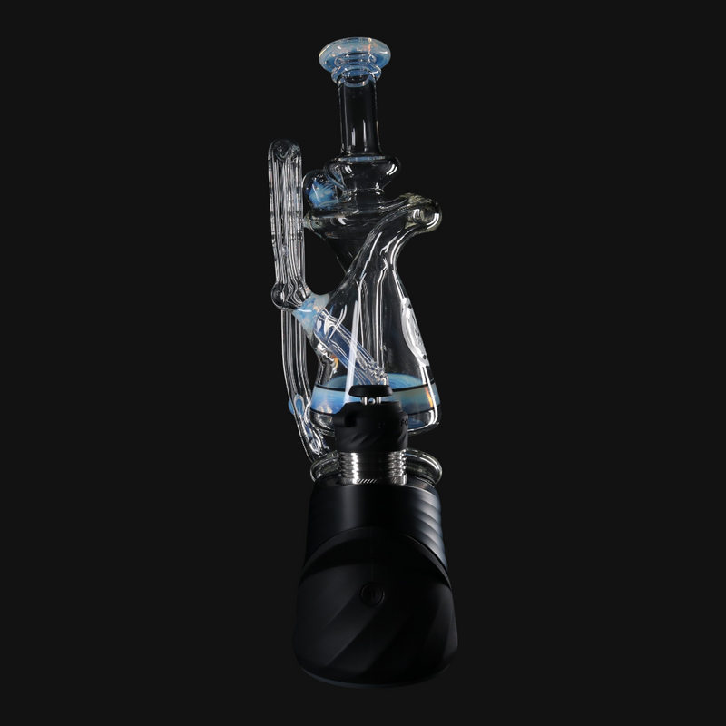 OJ Flame Puffco Peak Beaker Recycler - Ghost