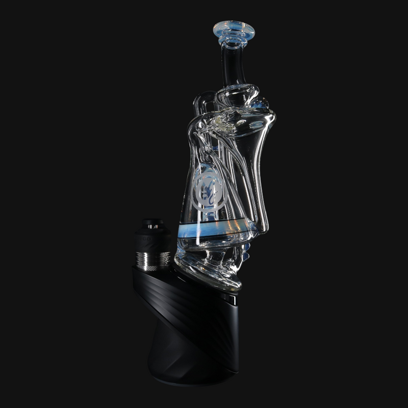 OJ Flame Puffco Peak Beaker Recycler - Ghost