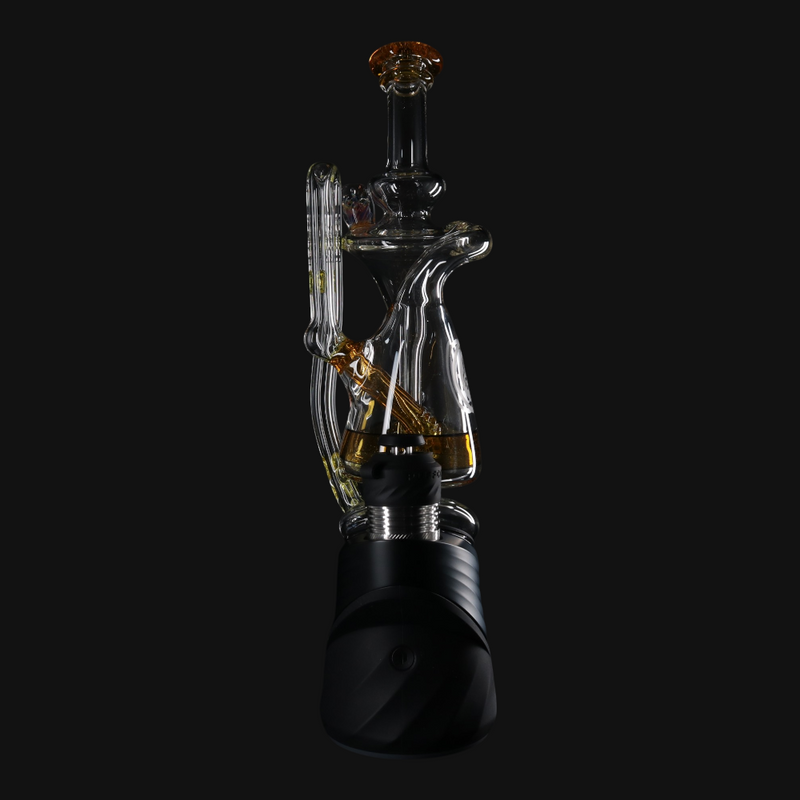OJ Flame Puffco Peak Beaker Recycler - Solar Flare