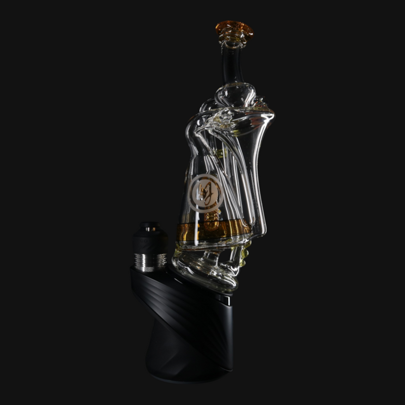OJ Flame Puffco Peak Beaker Recycler - Solar Flare