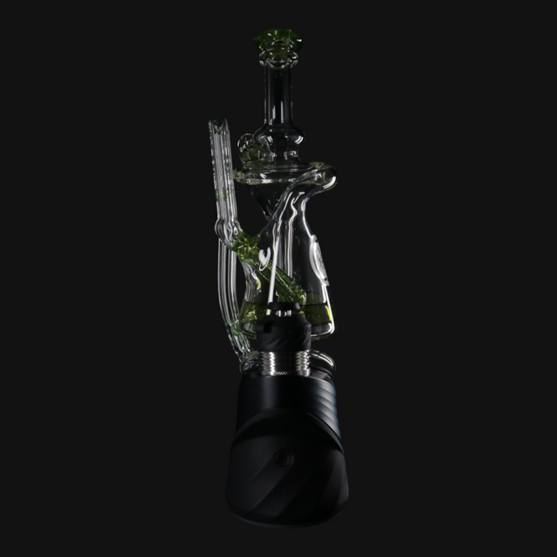 OJ Flame Puffco Peak Beaker Recycler - Sour Apple