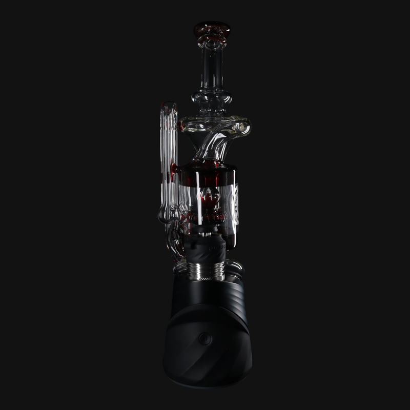 OJ Flame Puffco Peak Cylinder Recycler - Red Elvis
