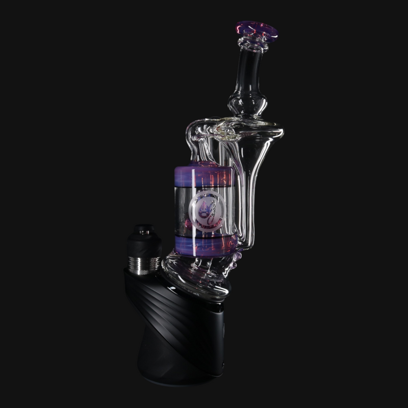 OJ Flame Puffco Peak Cylinder Recycler - Stargazer