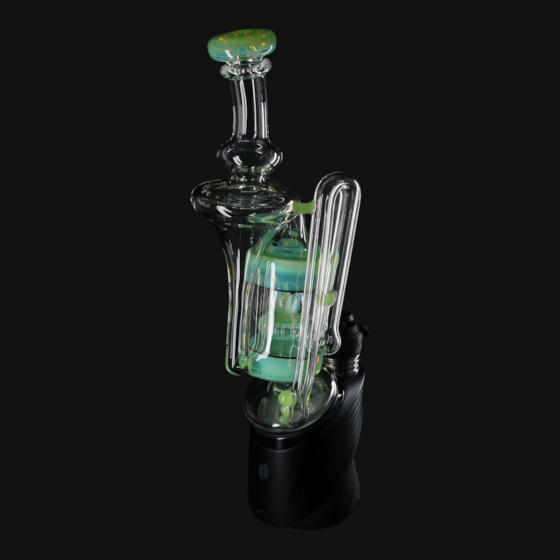 OJ Flame Puffco Peak Cylinder Recycler - Titan V2