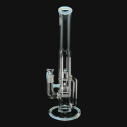 OJ Flame Peyote Perc Tube - Ghost