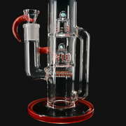OJ Flame Peyote Perc Tube - Tequila Sunrise close up