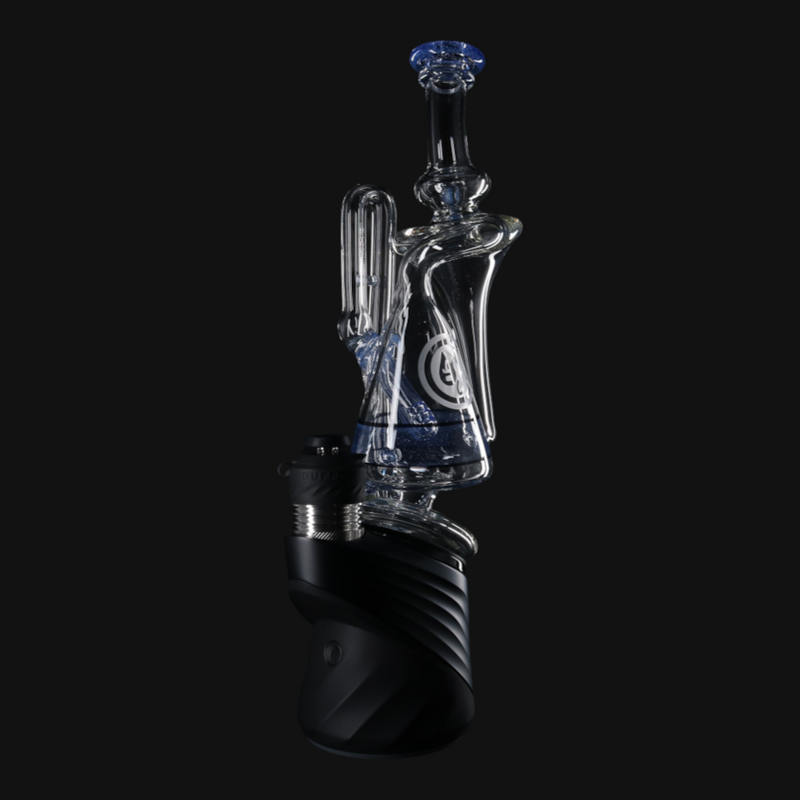 OJ Flame Puffco Peak Beaker Recycler - Blue