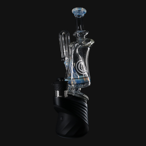 OJ Flame Puffco Peak Beaker Recycler - Ghost