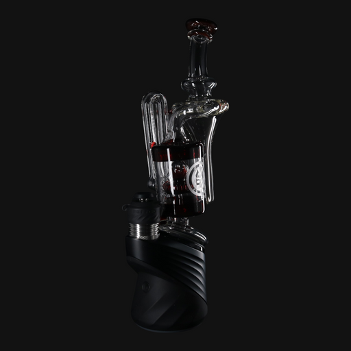 OJ Flame Puffco Peak Cylinder Recycler - Red Elvis