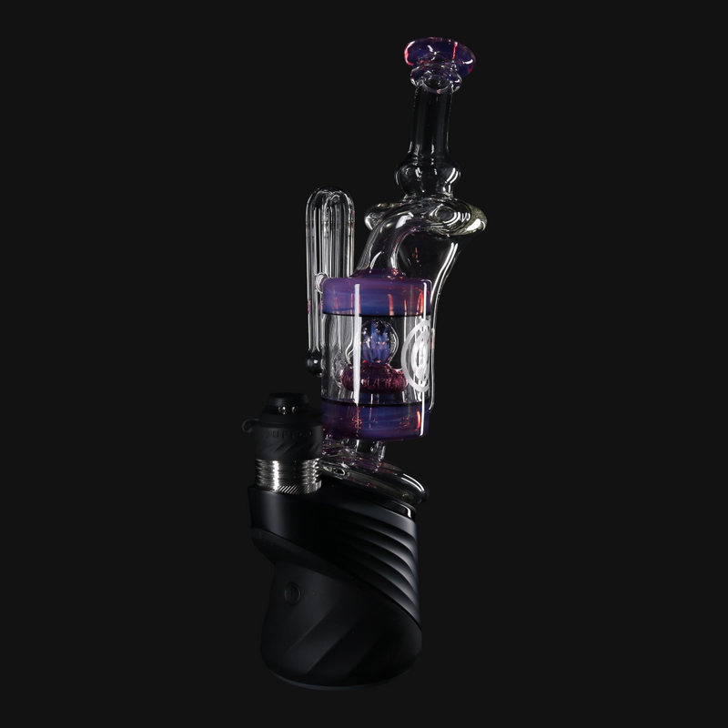 OJ Flame Puffco Peak Cylinder Recycler - Stargazer