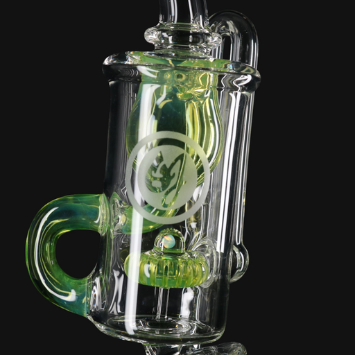 OJ Flame Puffco Peak Incycler Top - Ectoplasm close up