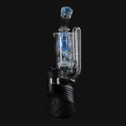 OJ Flame Puffco Peak Incycler Top - Ghost close up