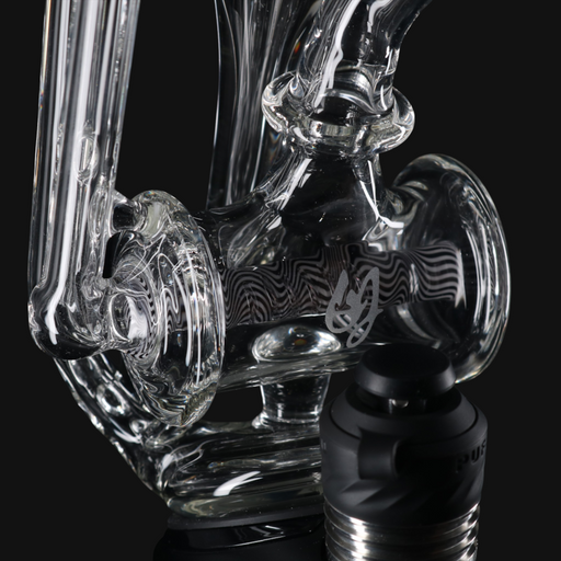 OJ Flame Puffco Peak Inline Wig Wag Top #5 close up