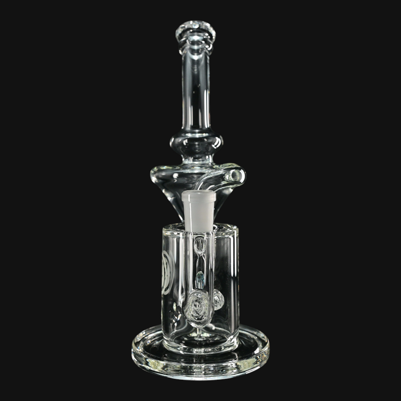 OJ Flame Showerhead Recycler - Black/Cropal front view