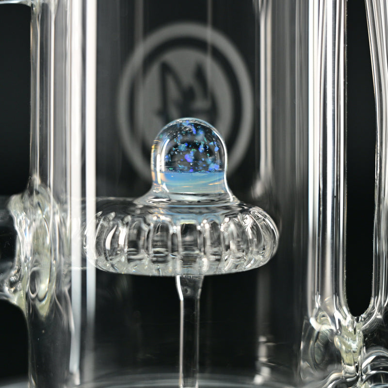 OJ Flame Showerhead Recycler - Ghost/Cropal perc view