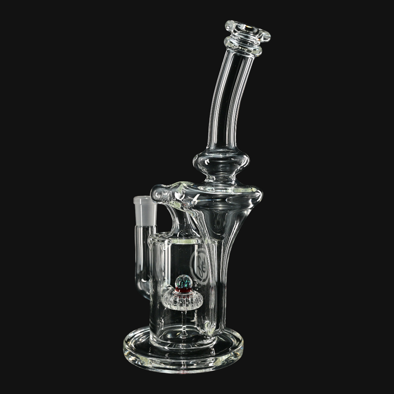 OJ Flame Showerhead Recycler - Red/Cropal back view