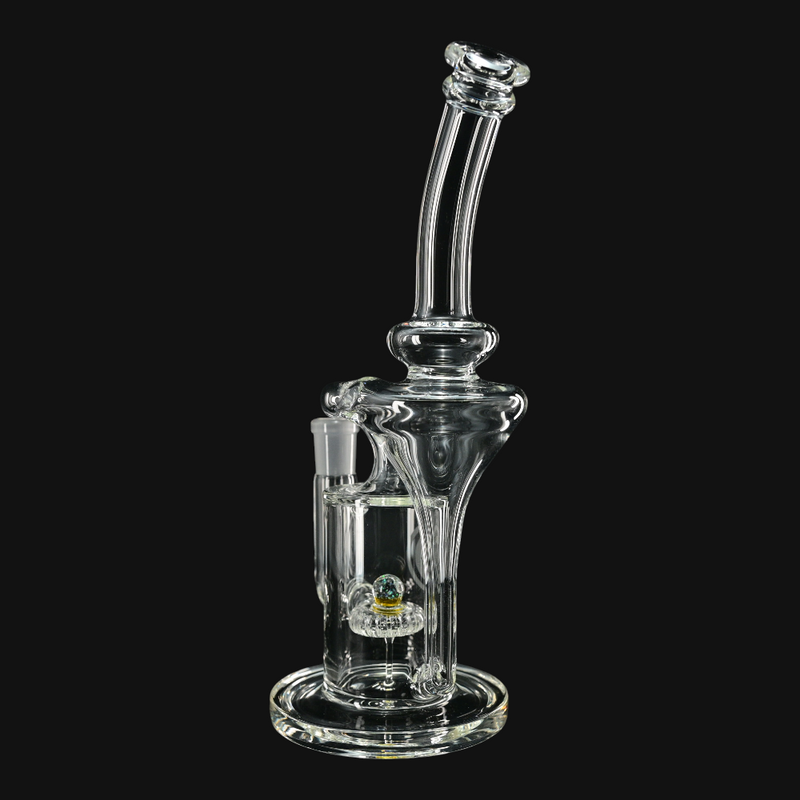 OJ Flame Showerhead Recycler - Yellow/Cropal back view