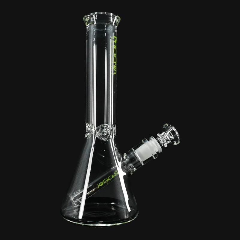 Phoenix Star 10" Thick Beaker STRAIGHT ON side