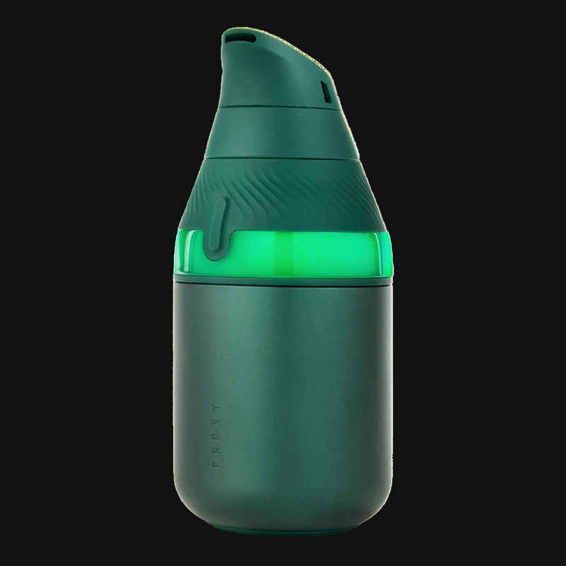 Puffco Core Kit in the Pine color just standing by itself