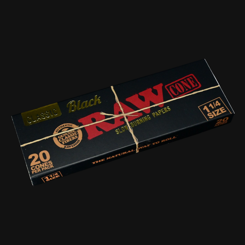 RAW Black Cones 1 1/4 20p