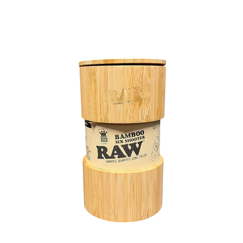 Raw Bamboo Six Shooter