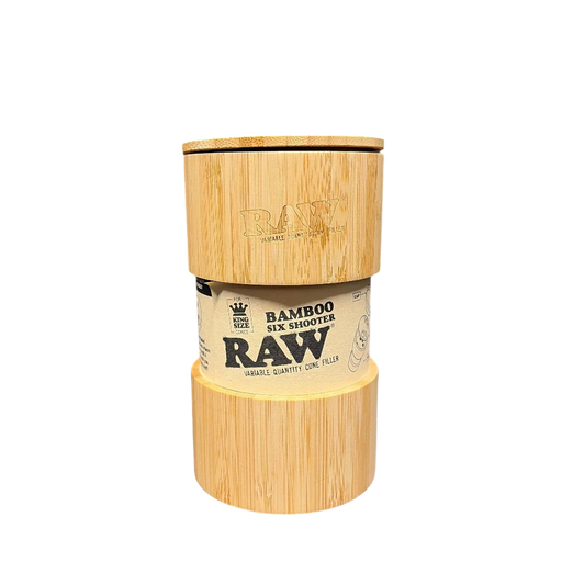 Raw Bamboo Six Shooter