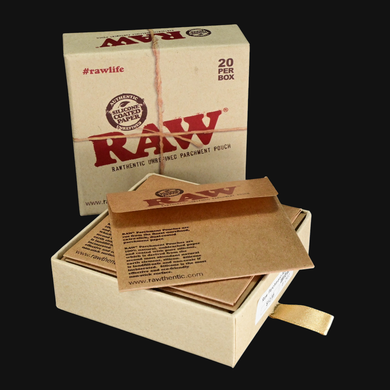Raw Parchment Pouch 20pc