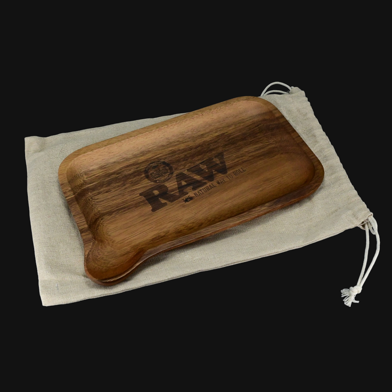 Raw Wood Rolling Tray