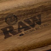 Raw Wood Rolling Tray logo