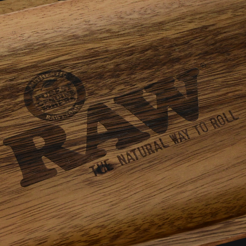 Raw Wood Rolling Tray logo