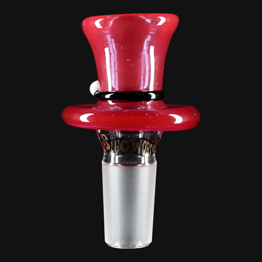 Slugworth 14mm Top Hat Slide - Cinnabar close up