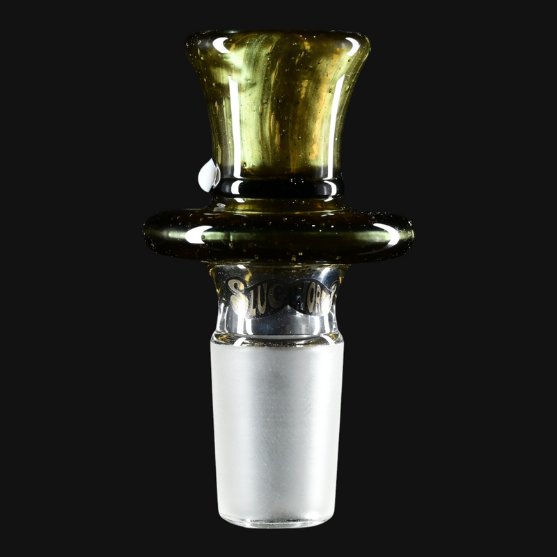 Slugworth 18mm Top Hat Slide - Electrum front view