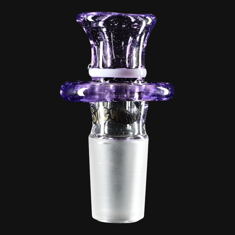 Slugworth 18mm Top Hat Slide - Lavender front view