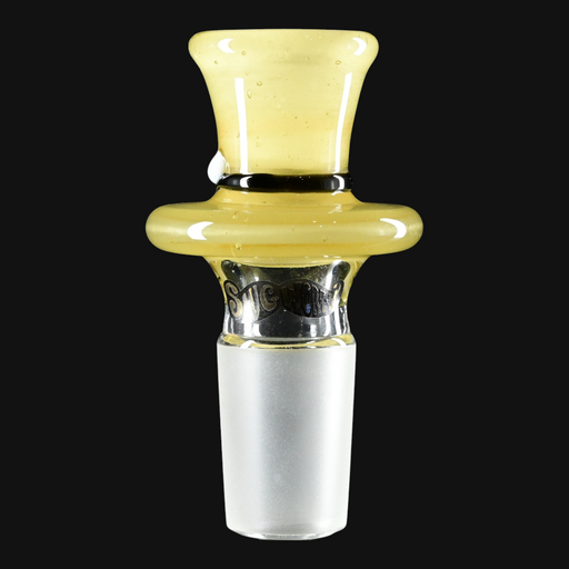 Slugworth 18mm Top Hat Slide - Pineapple/White Satin front view