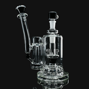 Slugworth Double Bubbler - Black Galaxy full view