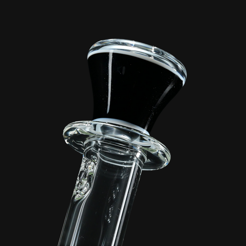 Slugworth Double Bubbler - Black Galaxy mouthpiece 