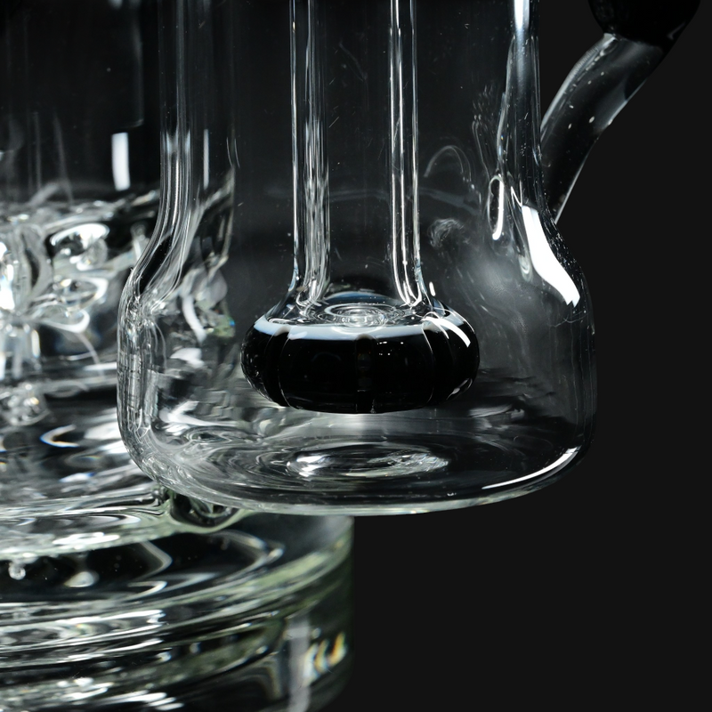 Slugworth Double Bubbler - Black Galaxy second perc