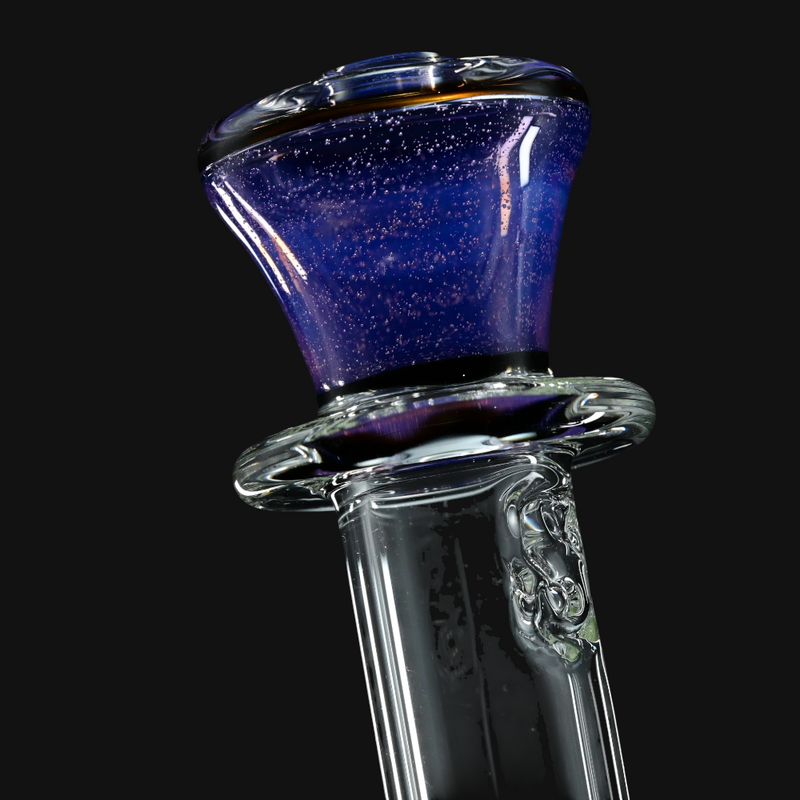 Slugworth Double Bubbler - Neo Opal mouthpiece
