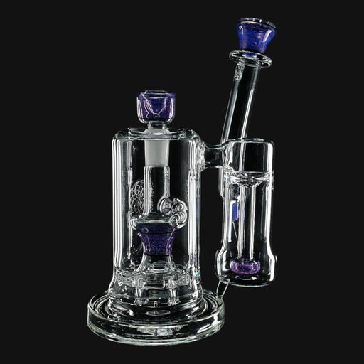 Slugworth Double Bubbler - Neo Opal side view