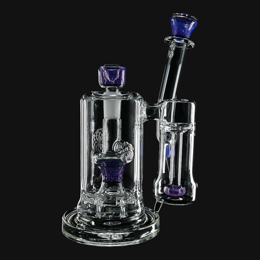 Slugworth Double Bubbler - Neo Opal side view