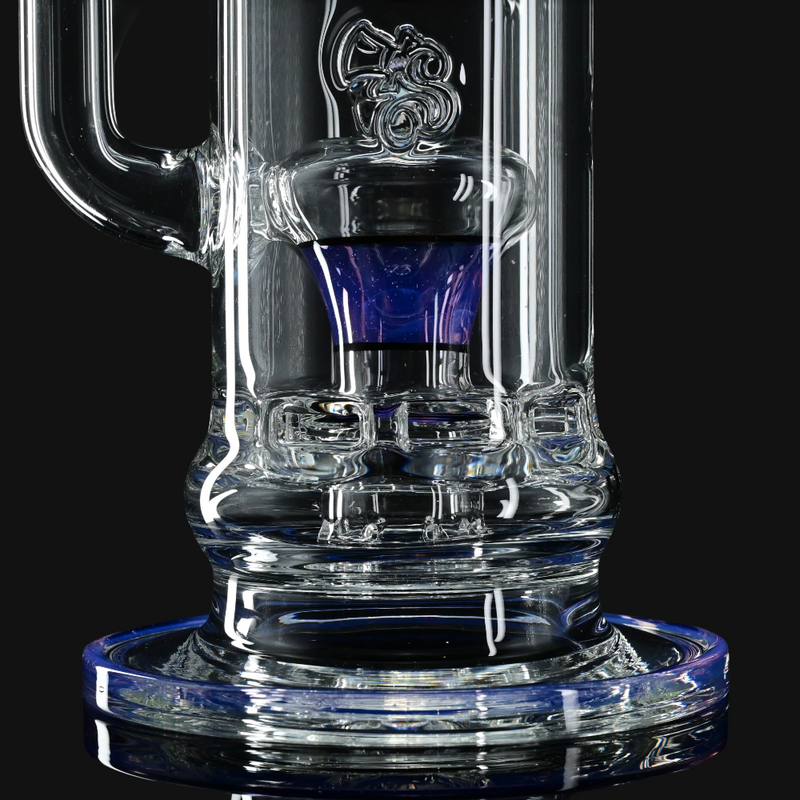 Slugworth Froth Top Hat Tube - Neo Opal front  perc view 1