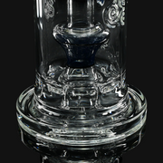 Slugworth Single Top Hat Bubbler - Blueberry Opal perc view