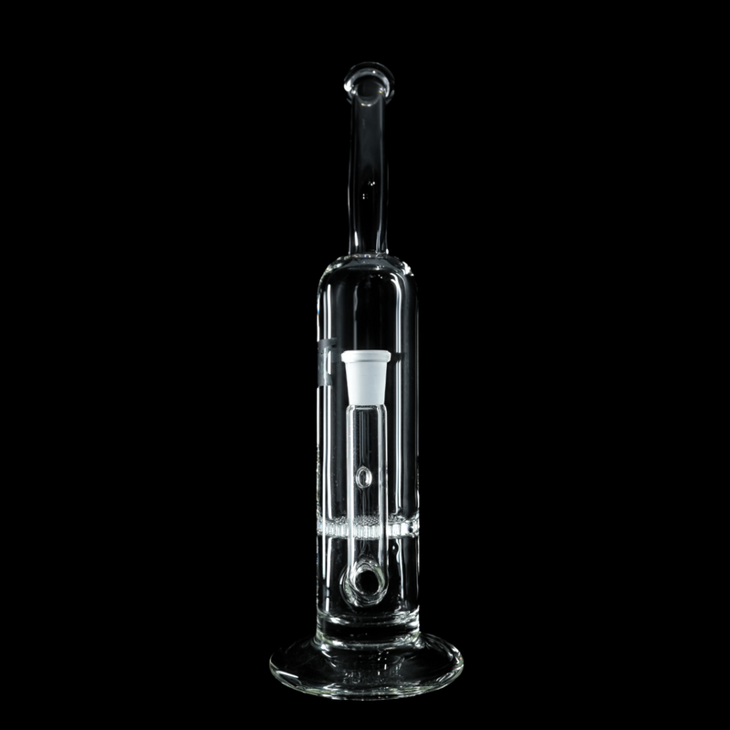 Solid Glassworks Bent Neck Honeycomb Tube