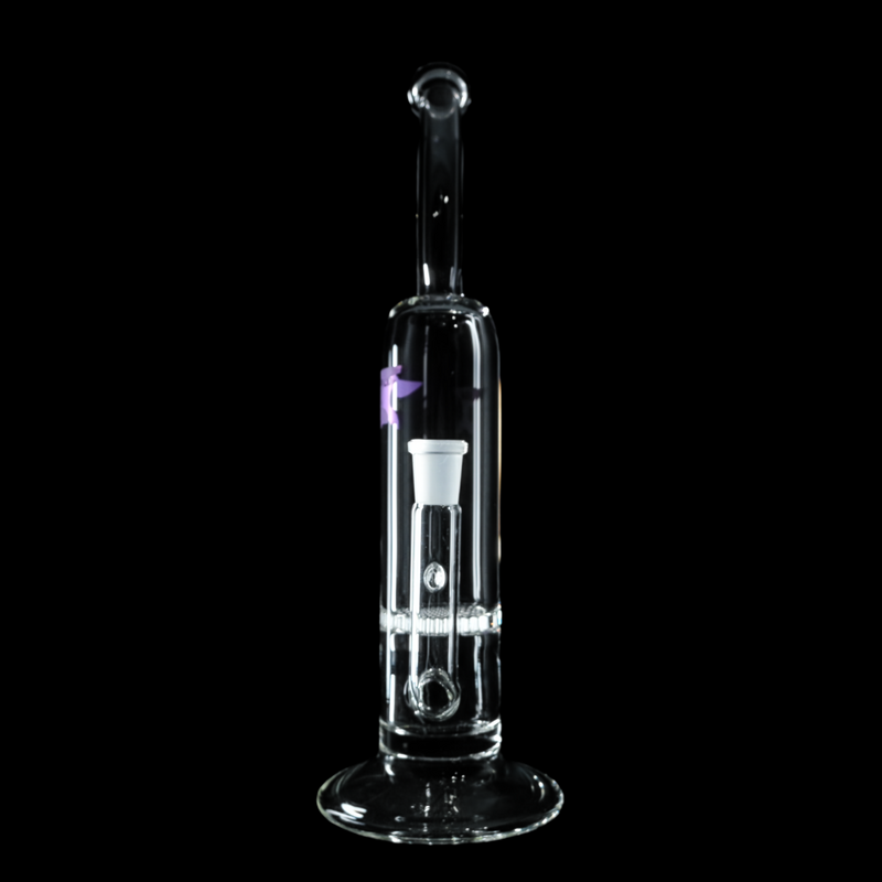 Solid Glassworks Bent Neck Honeycomb Tube