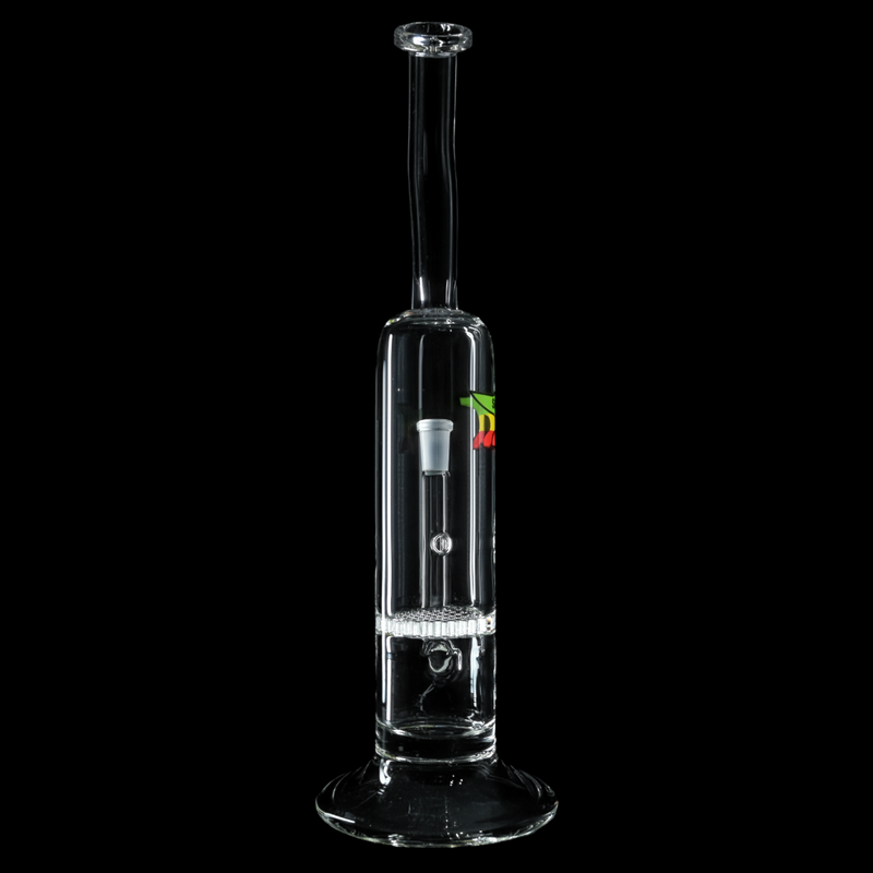 Solid Glassworks Bent Neck Honeycomb Tube